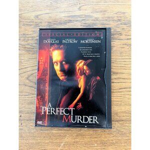 A Perfect Murder 1998 DVD Thriller Michael Douglas Gwyneth Paltrow Pre-Owned